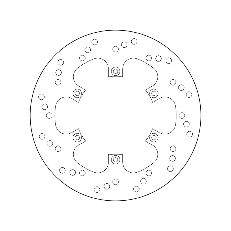 Bmw F 650 Gs Dakar [BREMBO] - Series Oro round rigid brake disc