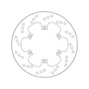 Bmw F 650 Gs Twin [BREMBO] - Series Oro round rigid brake disc-2