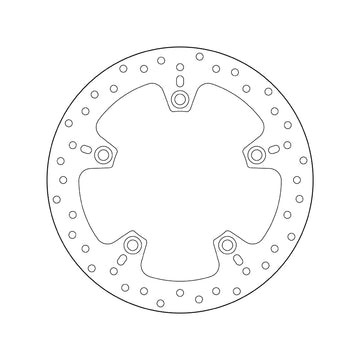 Bmw R 1200 Gs Lc [BREMBO] - Series Oro round rigid brake disc - 0