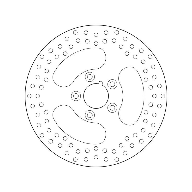 Harley Davidson Fxlr [BREMBO] - Series Oro round rigid brake disc