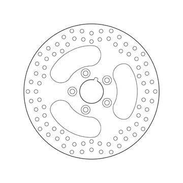 Harley Davidson Fxlr [BREMBO] - Series Oro round rigid brake disc - 0