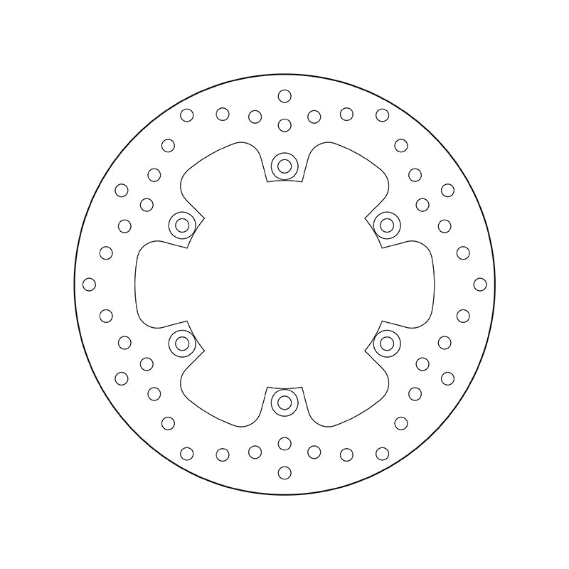 Yamaha Fz 600 [BREMBO] - Series Oro round rigid brake disc