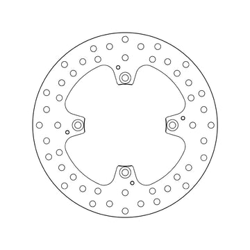 Ducati Hyperstrada 821 [BREMBO] - Series Oro round rigid brake disc - 0
