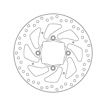 Ducati Diavel 1200 [BREMBO] - Series Oro round rigid brake disc - 0