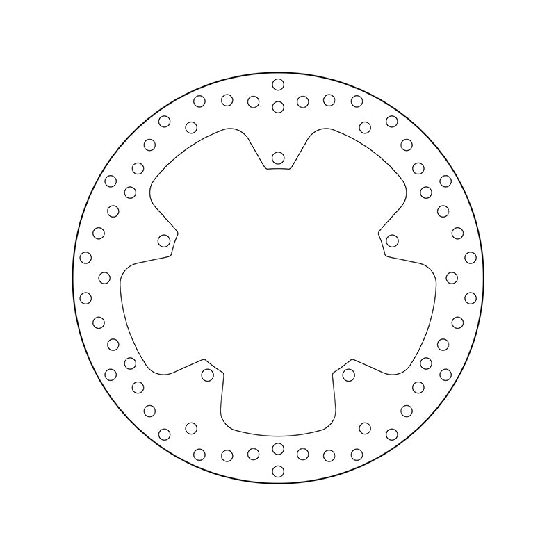 Yamaha Yzf 125 [BREMBO] - Series Oro round rigid brake disc
