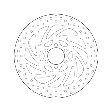 Ktm Duke 125 [BREMBO] - Series Oro round rigid brake disc