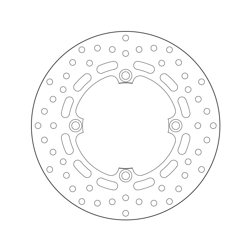 Honda Crf 1000 [BREMBO] - Series Oro round rigid brake disc