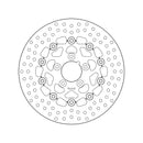 Harley Davidson Flstf [BREMBO] - Series Oro round floating brake disc-2