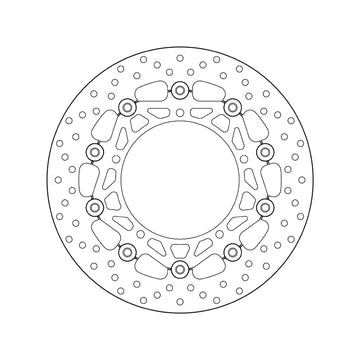 Yamaha Mt 09 Mt 09 Sp Mt 09 Tracer [BREMBO] - Series Oro round floating brake disc
