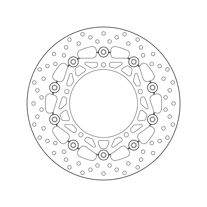 Yamaha Xsr 900 [BREMBO] - Series Oro round floating brake disc