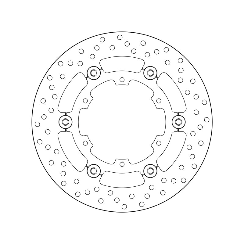 Ktm Adventure 1050 [BREMBO] - Series Oro round floating brake disc