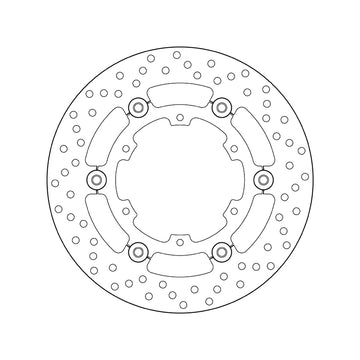 Ktm Adventure 1050 [BREMBO] - Series Oro round floating brake disc