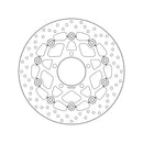 Kawasaki Er 6 F [BREMBO] - Series Oro round floating brake disc