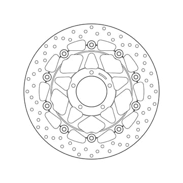 Ducati 749 [BREMBO] - Series Oro round floating brake disc - 0