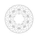 Bmw F 650 Gs Tw [BREMBO] - Series Oro round floating brake disc-2
