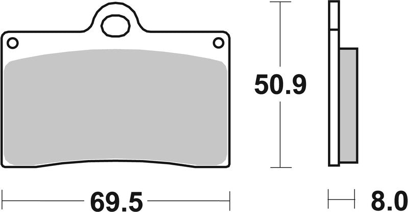 Ducati S 750 [BREMBO] - Competition Carbon Ceramic Brake Pads - 07BB15RC