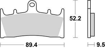 Suzuki Gsx-R 1000 [BREMBO] - Competition Carbon Ceramic Brake Pads - 07SU19RC