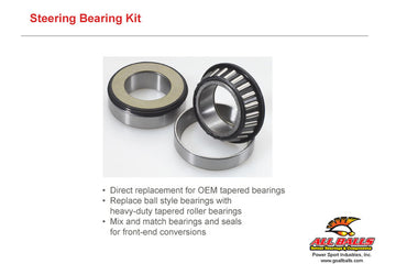 Triumph Sprint Rs [ALL BALLS] - Kit steering head bearing for: APRILIA RS250,