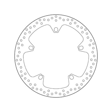 Bmw K 1300 Gt [BREMBO] - Series Oro round rigid brake disc - 0