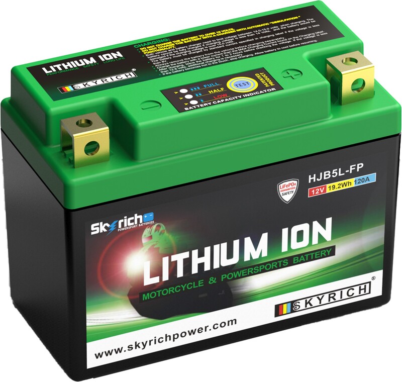 Suzuki Ts 80 [SKYRICH] - Lithium-ion battery - LIB5L