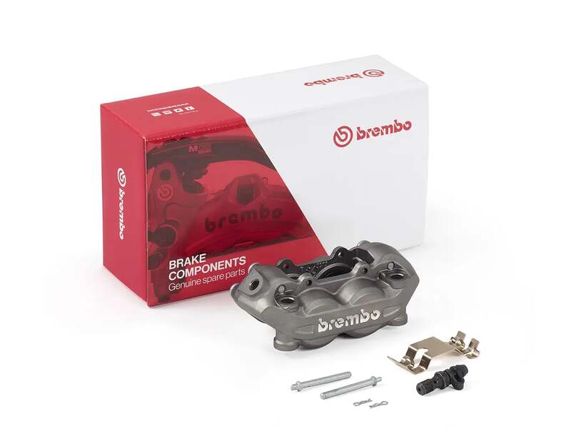Ktm 1290 Super Adventure S [BREMBO] - P4 front left brake caliper titanium Ø32mm