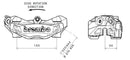 Bmw R 1200 Nine T Scrambler [BREMBO] - M4 brake caliper front left black Ø32mm-2