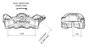 Honda Cb 1000 [BREMBO] - Stylema brake caliper front left black-2