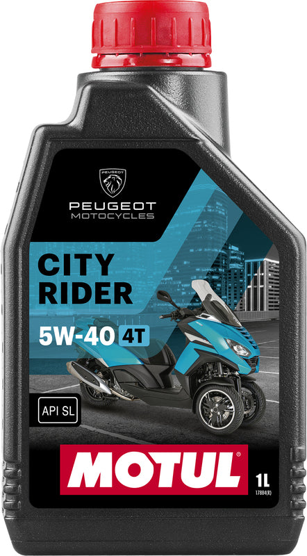 Motor oil 5W40 1L for Peugeot motorcycles - Motul