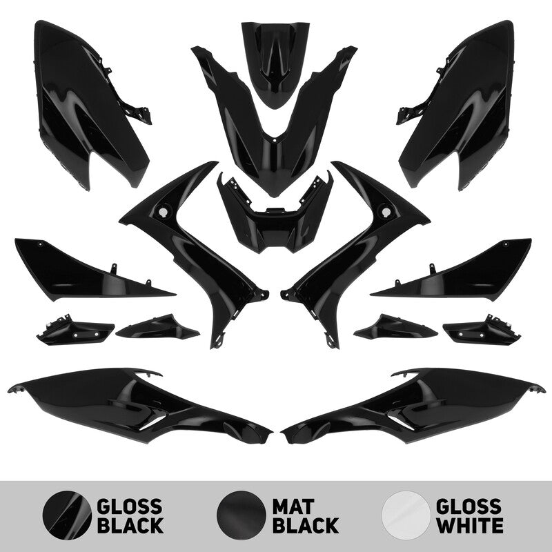Yamaha T-Max 560 Tech Max [O PARTS] - Competition Plastic Kit White - Yamaha T-Max 560 (20-21)