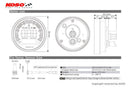 Bmw R Ninet Urban S [KOSO] - DL-04 Tachometer/Tachometer - BMW R Nine T-3