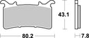 Bmw M 1000 [BREMBO] - Competition Carbon Ceramic Brake Pads - 07GR99RC-1