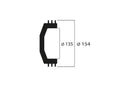 Honda Sh 300 [MALOSSI] - Clutch bell with plates ø 135 mm-2