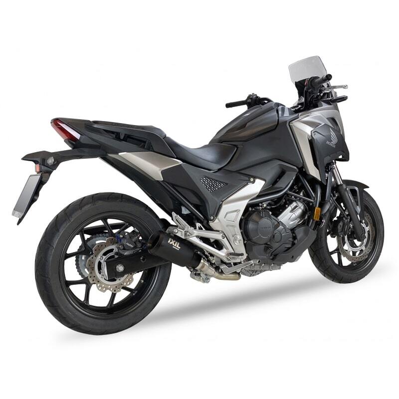 Honda Cb 750 Hornet [IXIL] - RC stainless steel double rear silencer Race Xtrem RC