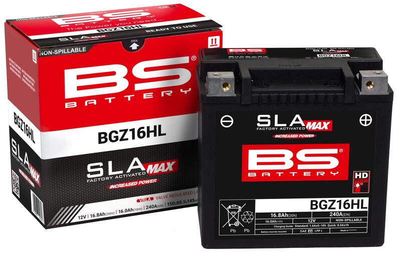 Harley Davidson Flathead [BS BATTERY] - SLA Maintenance Free Battery Factory Activated - BGZ16HL