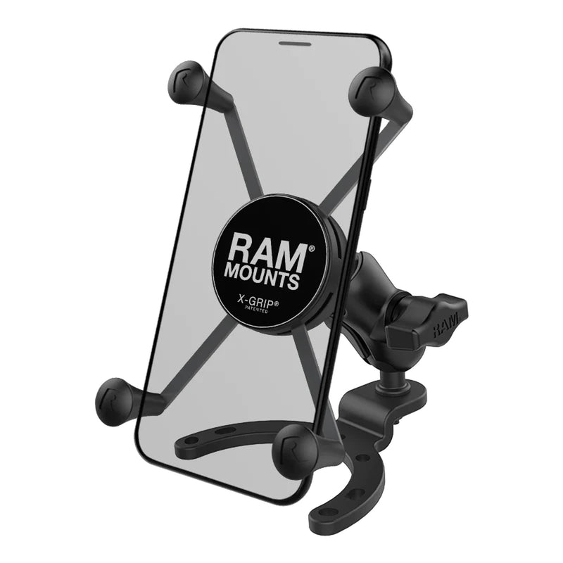 Bmw F 650 Gs Twin [RAM] - MOUNTS X-Grip® short sleeve phone holder with large tank base - large phones