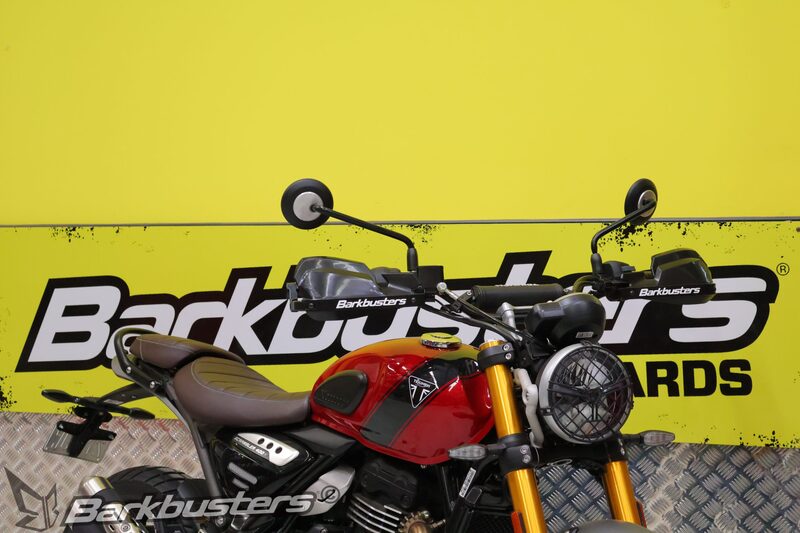 Triumph Scrambler 400 x TR400 [BARKBUSTERS] - Hardware kit two -point attachment aluminum