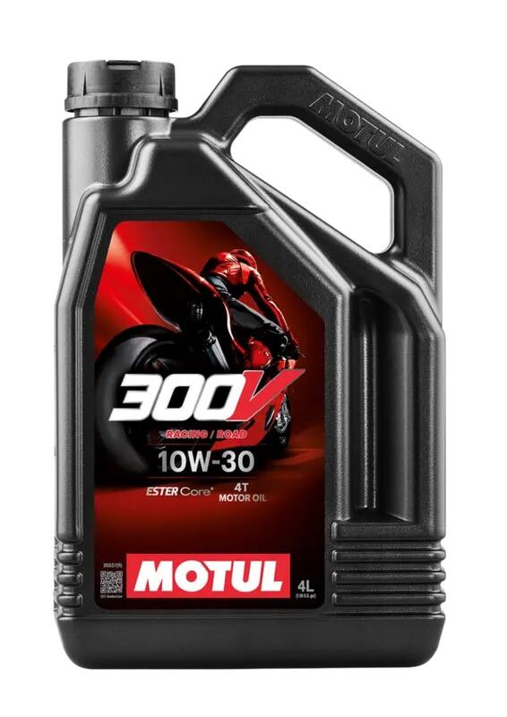 Motor oil 10W30 4L for 4T Road Racing motorcycles [Motul]
