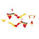 Yamaha Tenere 700 World Raid [BLACKBIRD] - Rally Ride Graphics Kit – Red
