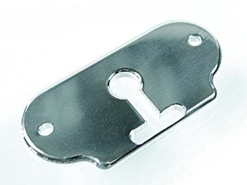Motorcycle combination instrument holder with LED, silver [MotoGadget] - 0