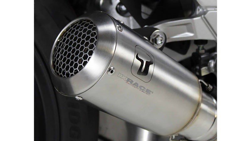Husqvarna Svartpilen 125 [IXRACE] - MK2 stainless steel muffler for KTM Duke 125/390, 21- (Euro 5)
