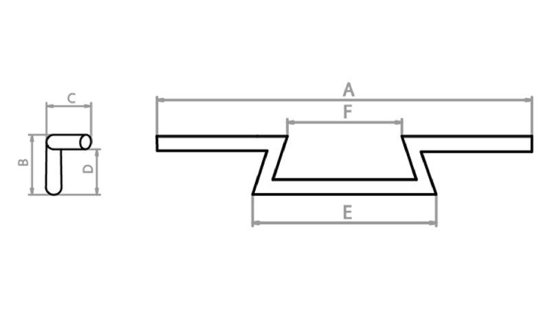Harley Davidson Fxsts [FEHLING] - Handlebar FEHLING - Z-handlebar, 1 inch, with recess for electric cable (for all HD from year 82)