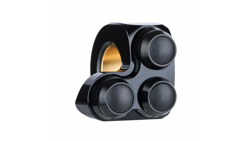 Motorcycle buttons Mo.Switch Basic, 3 button Schwarz [MotoGadget]