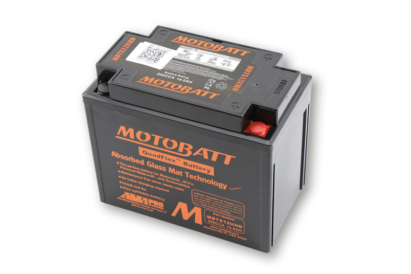 Bmw R Ninet Pure [MOTOBATT] - Battery MBTX12UHD, Black