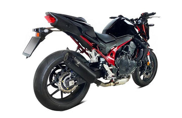 Honda Cb 750 [IXRACE] - Desert stainless steel muffler for Honda CB 750 HORNET, 23- (RH12) - 0