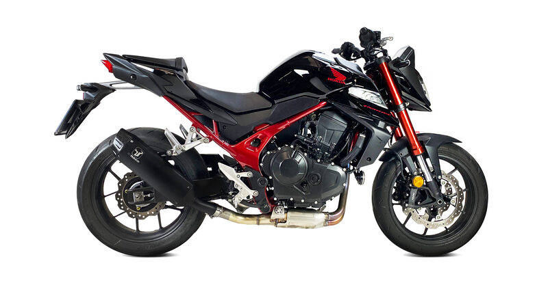 Honda Cb 750 Hornet [IXRACE] - Desert stainless steel muffler for Honda CB 750 HORNET, 23- (RH12)