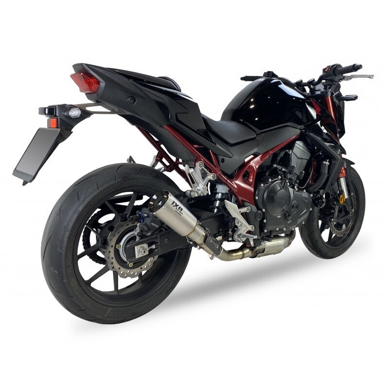 Honda Cb 750 Boldor [IXIL] - RC muffler stainless steel / end cap carbon