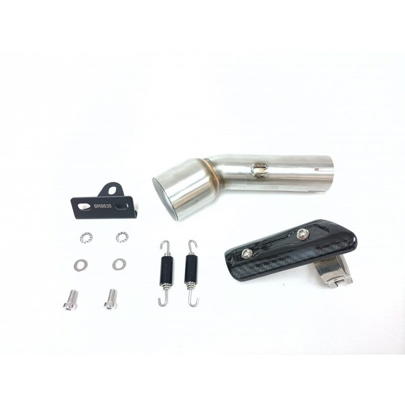 Kawasaki Eliminator 500 [IXIL] - RC3B Slip-On Silencer Stainless Steel Black
