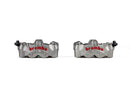 Yamaha Mt 10 [BREMBO RACING] - GP4-RS Pair of front radial brake calipers 4 pistons Ø3mm