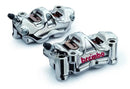 Ducati Monster 1100 [BREMBO RACING] - Pair of GP4RX - 1mm brake calipers (CNC machined - chrome plated) (with pads)-3