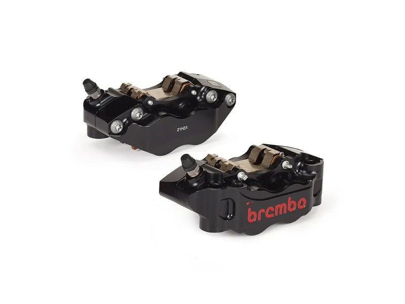 Aprilia Smv 1200 Dorsoduro [BREMBO RACING] - UPGRADE GP4-RB 4-piston brake calipers (pair) front, Ø 30/34 mm
